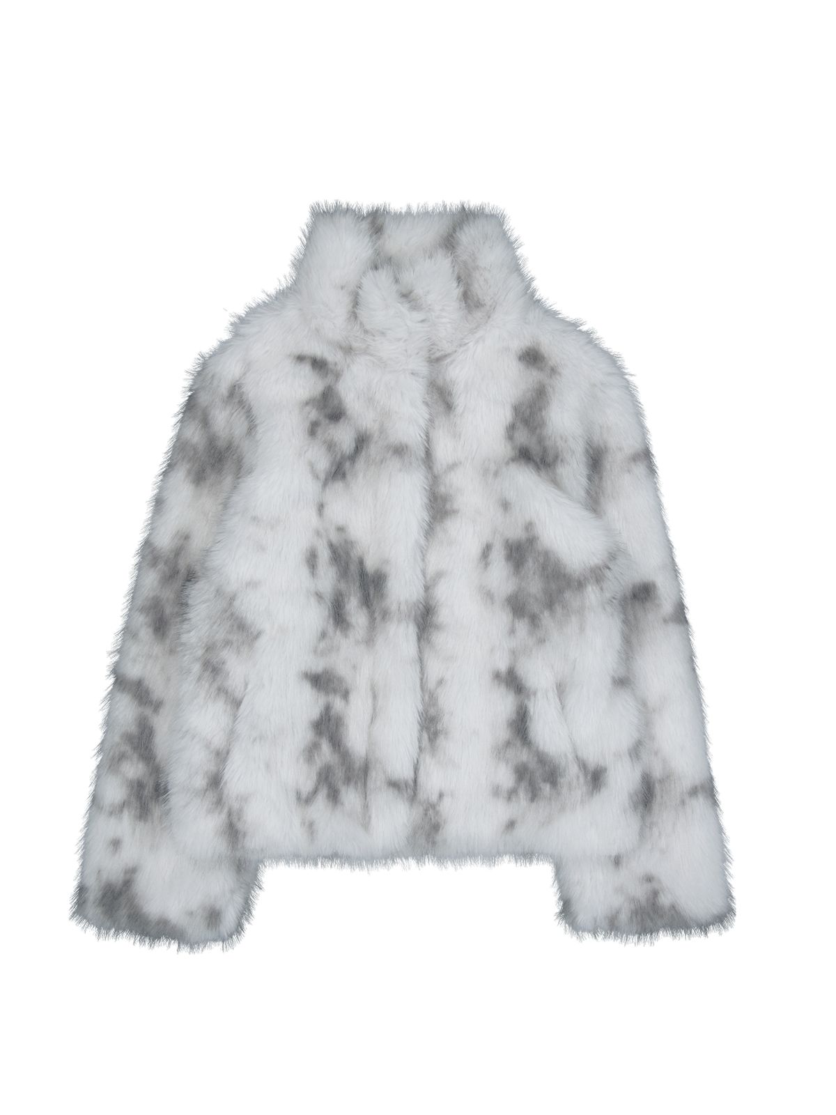 셋업이엑스이(SETUP-EXE) FAUX FUR JACKET / WHITE