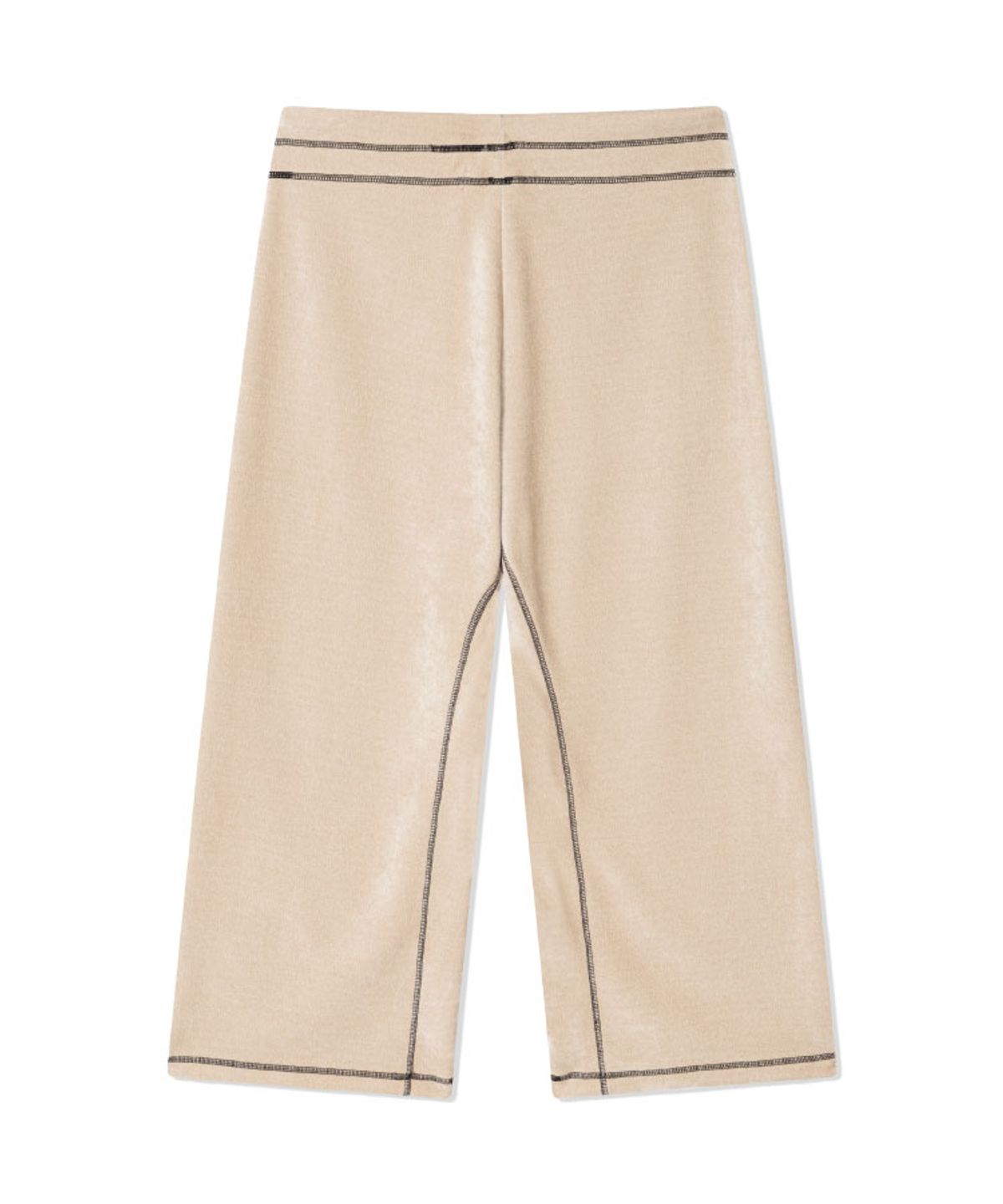 구월십일(GUWOLSIBIL) KNOTTED WIDE PANTS BEIGE