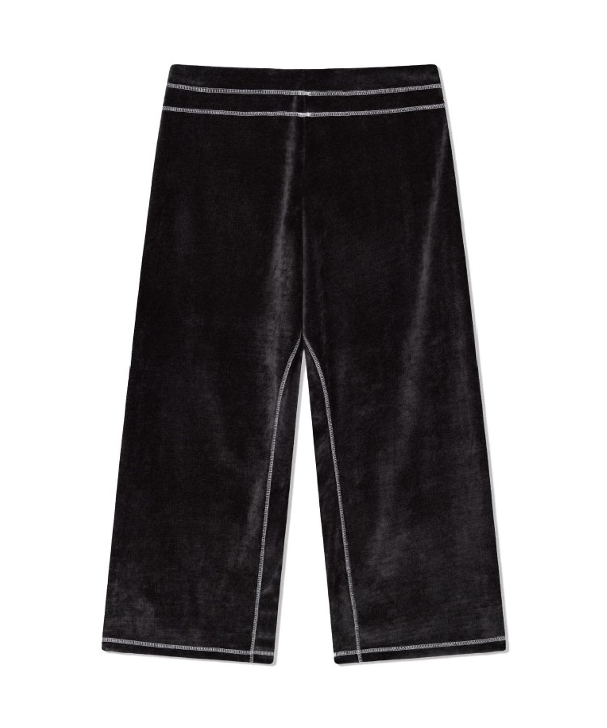 구월십일(GUWOLSIBIL) KNOTTED WIDE PANTS CHARCOAL