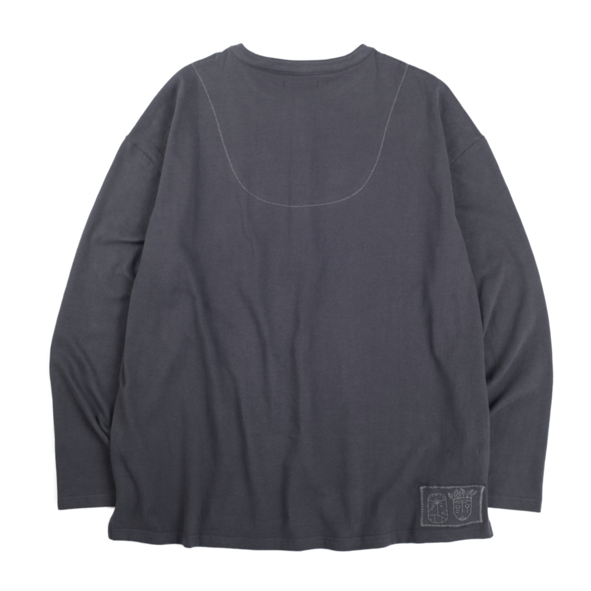 트라이베라(TRIBERRA) TOTEM HENLEY(CHACOAL)