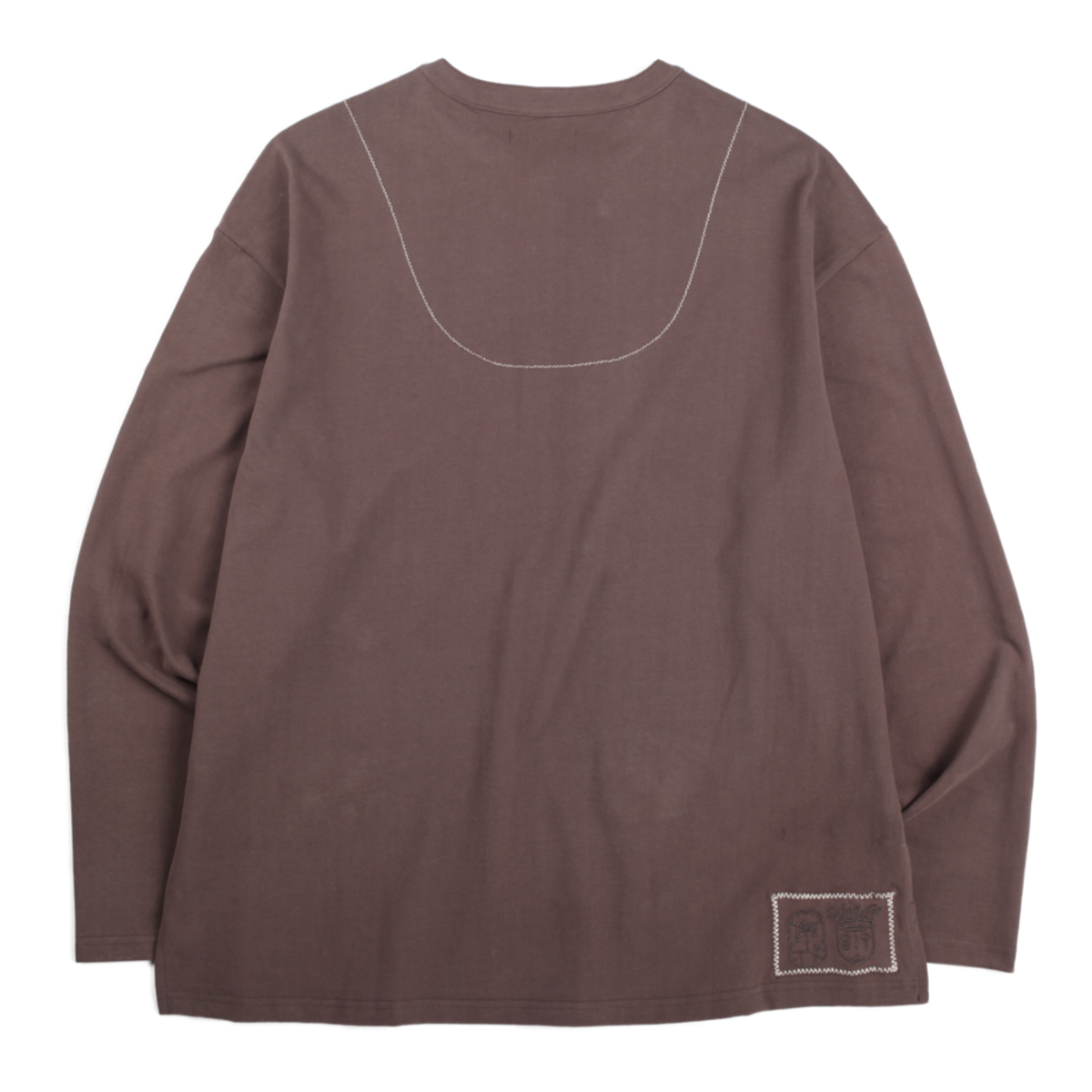 트라이베라(TRIBERRA) TOTEM HENLEY(BROWN)