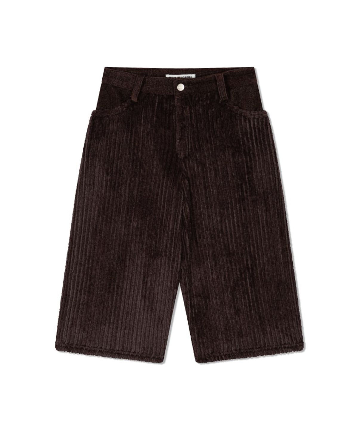 구월십일(GUWOLSIBIL) REVERSIBLE MIXED PANTS BROWN