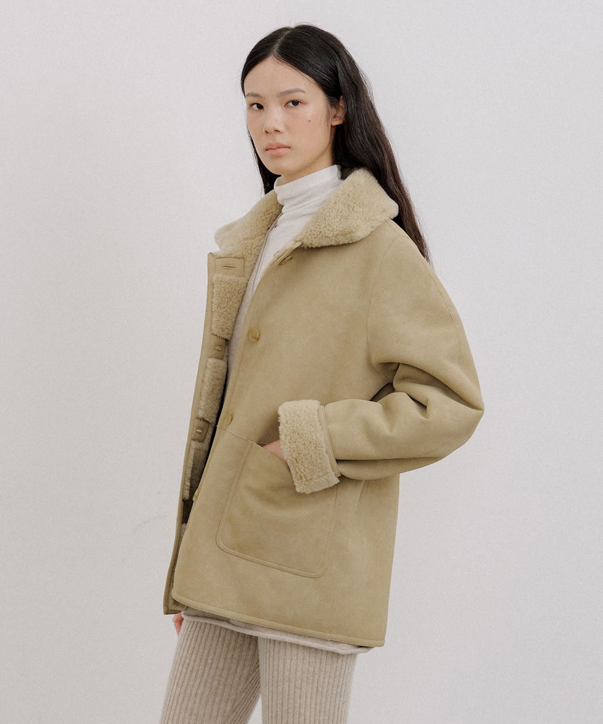 LE-A Collar Mustang (Beige)
