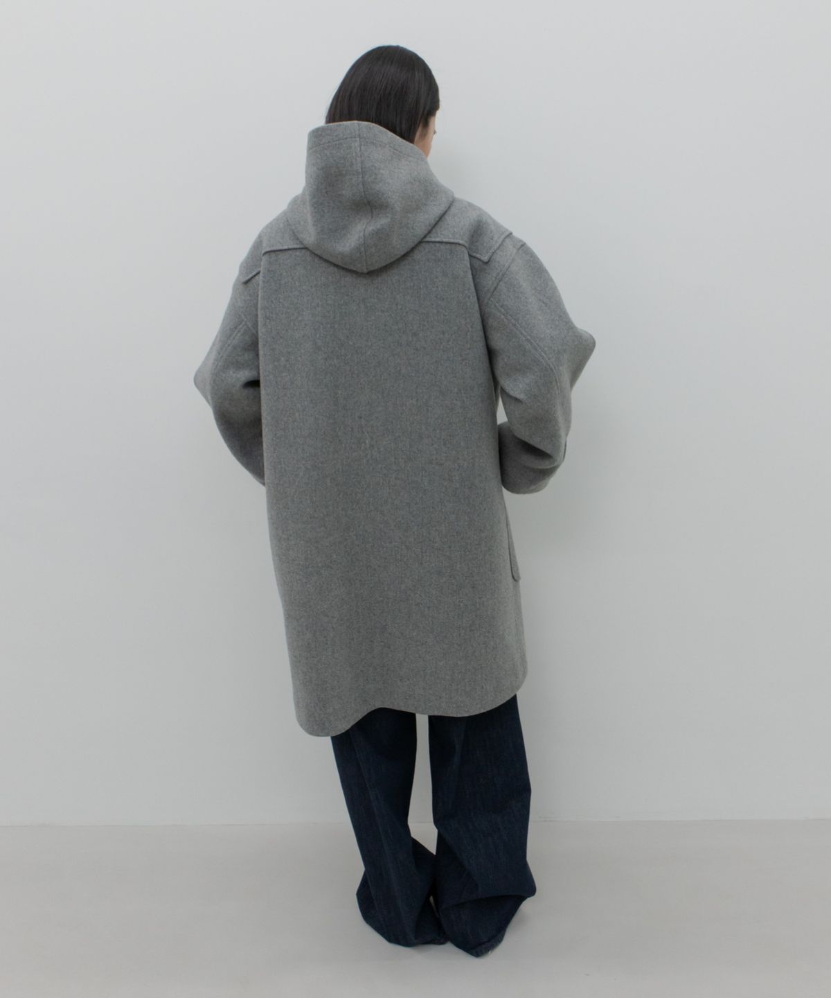 지비에이치 어패럴(GBH APPAREL) LONG DUFFLE COAT / GREY
