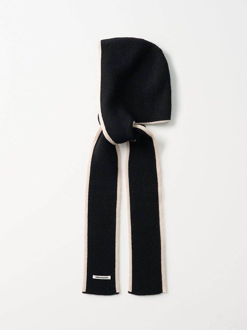 MUSINSA公式 | ALLINCOMPLETE ラインアラウンドマフラー バラクラバ