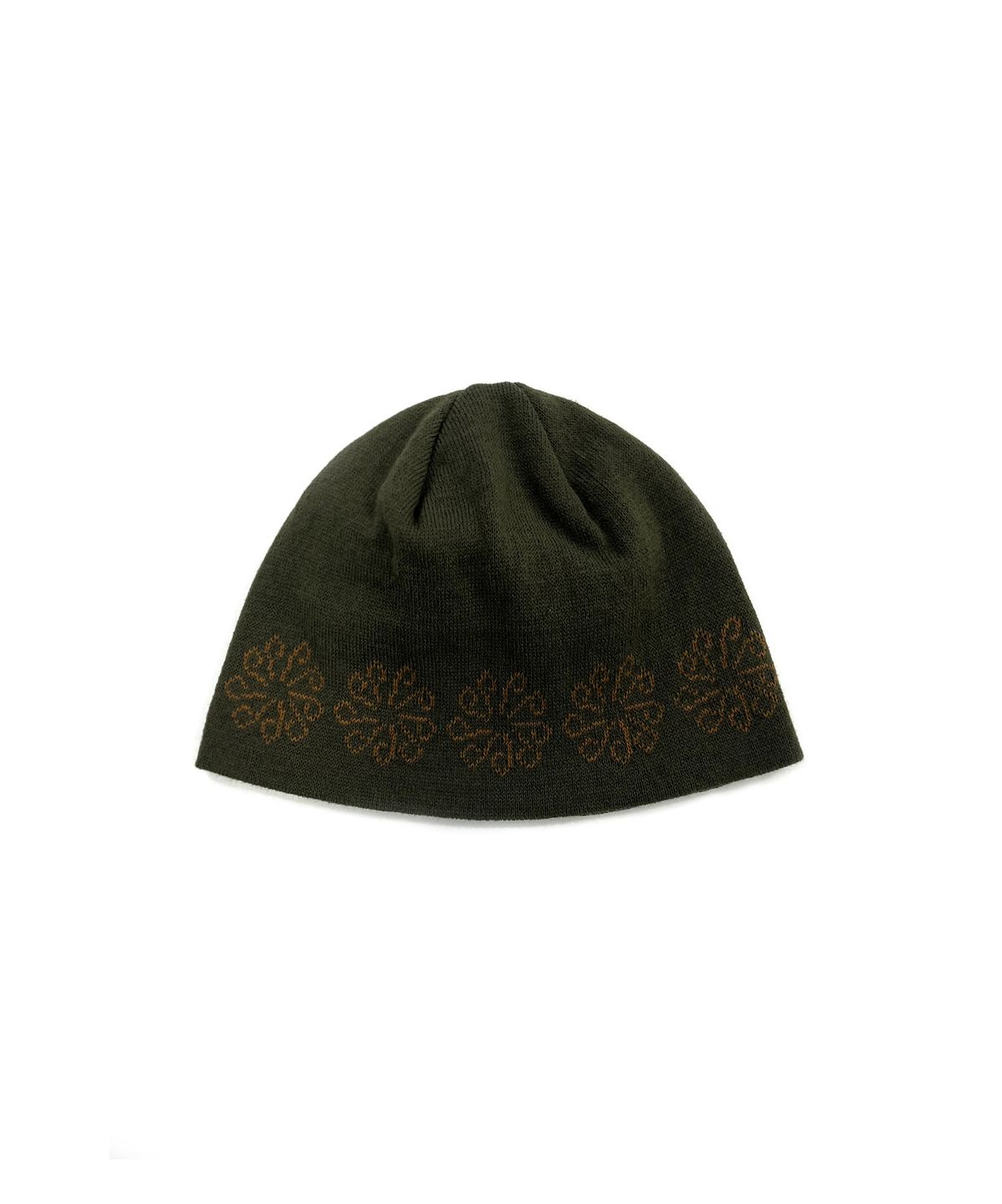 9999아카이브(9999ARCHIVE) Linking Flower Jacquard Beanie