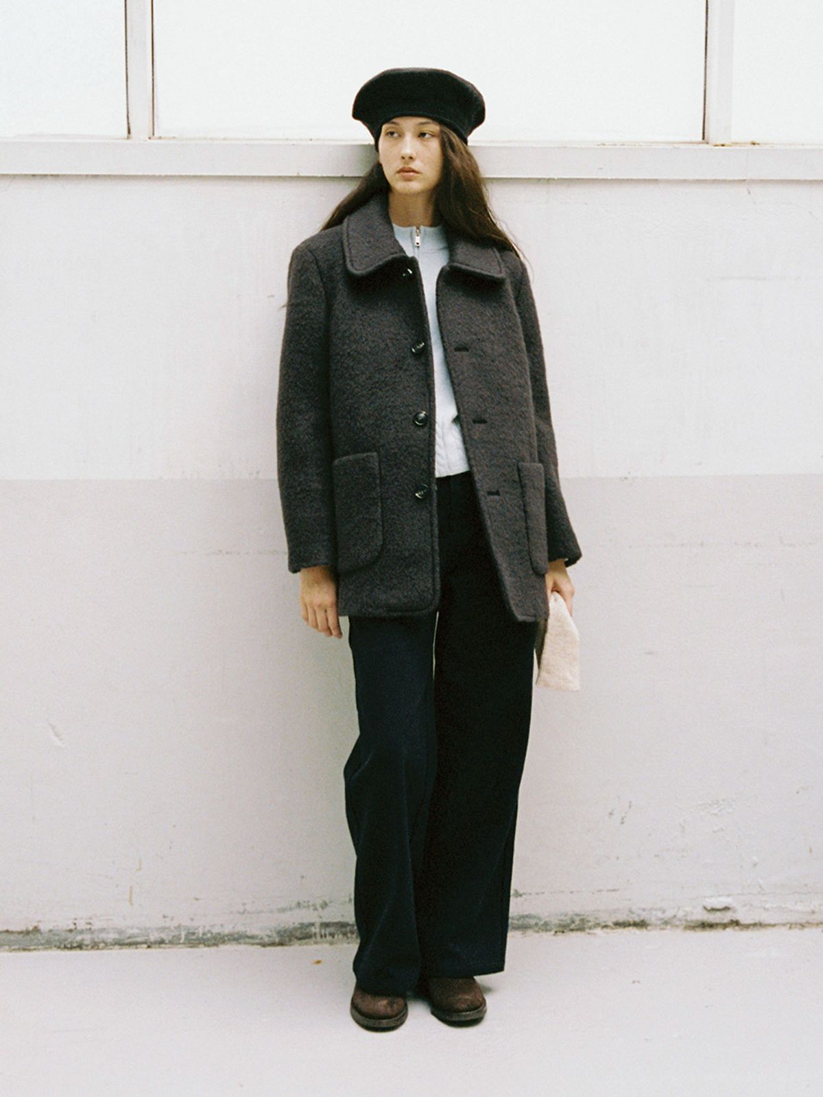 헌치(HUNCH) Thick Cotton Pants (2color)