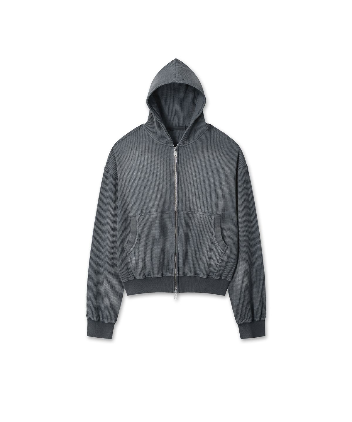 9999아카이브(9999ARCHIVE) Archive Waffle Hood Zip-Up