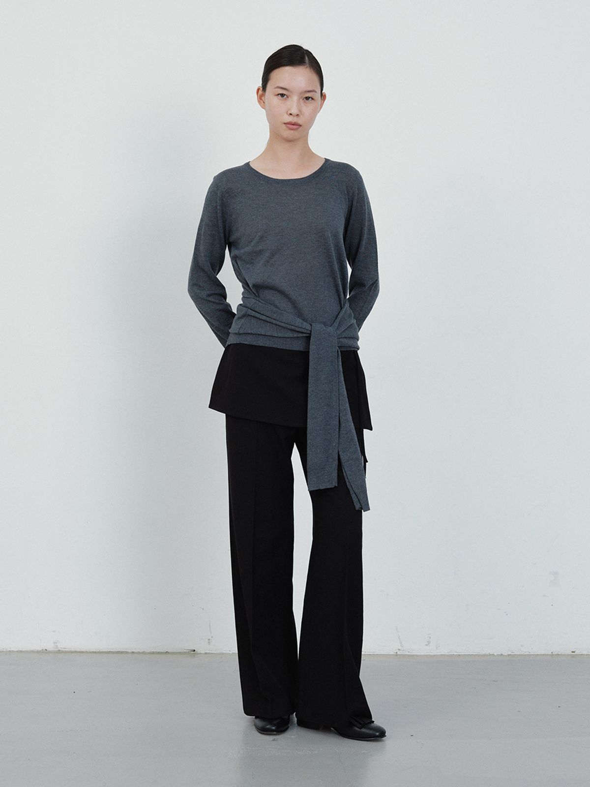 헌치(HUNCH) Wrap Skirt & Pants Set