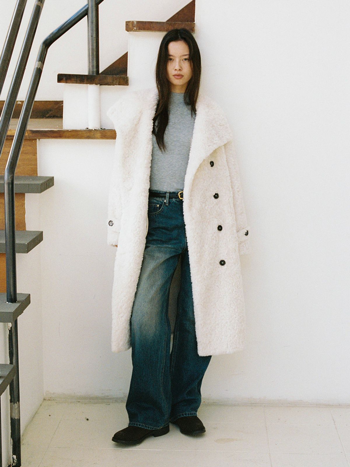 헌치(HUNCH) Half Turtle Neck Pullover (3color)