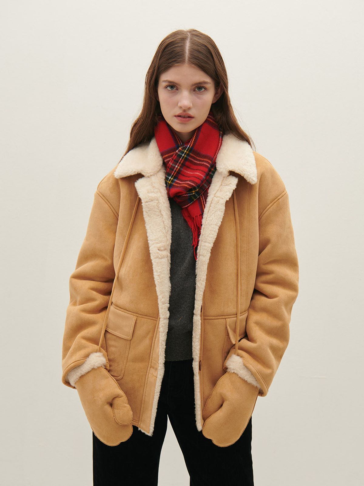 헌치(HUNCH) Glove Set Mustang Jacket