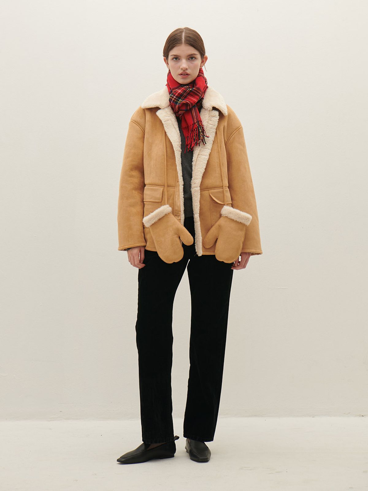 헌치(HUNCH) Glove Set Mustang Jacket