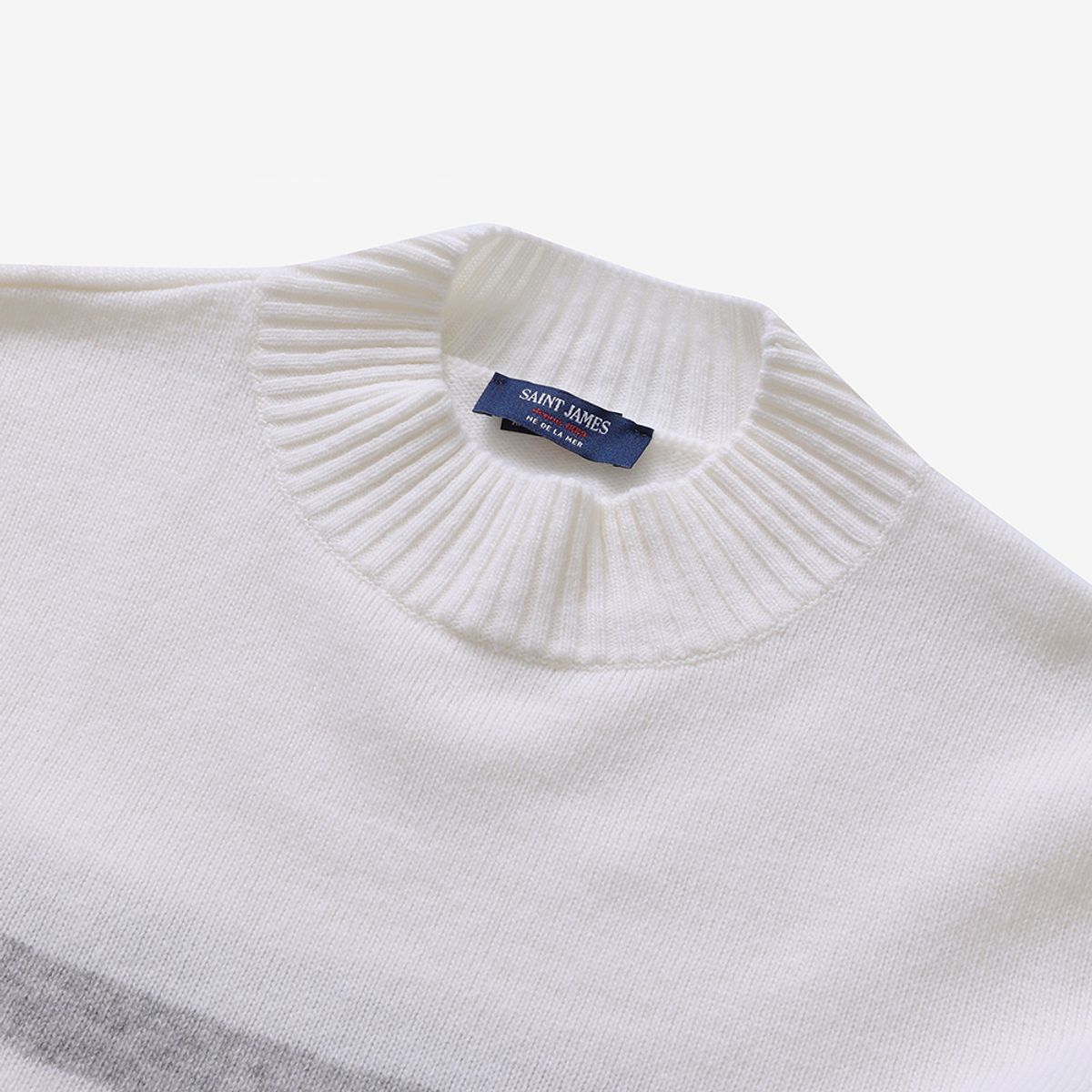 세인트제임스(SAINT JAMES) Lugano - Blanc DHiver/Gris ASJF2534313-0LJ