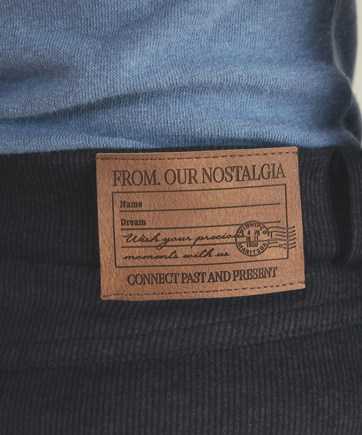 아우어노스텔지아(OURNOSTALGIA) classic stripe midi skirt_Charcoal