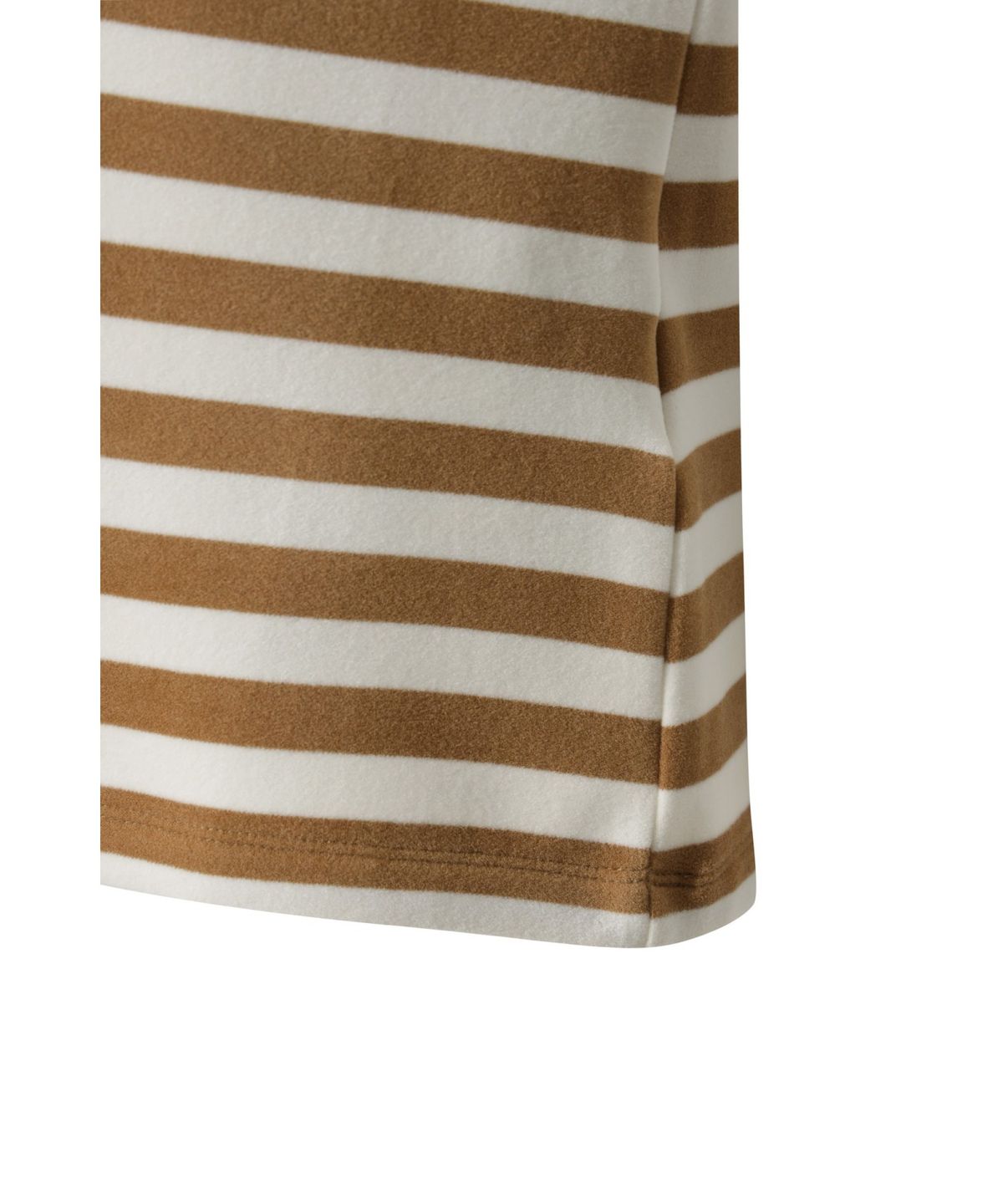 왁(WAAC) Women Stripe Peach Highneck Top WWTBW25805BRL