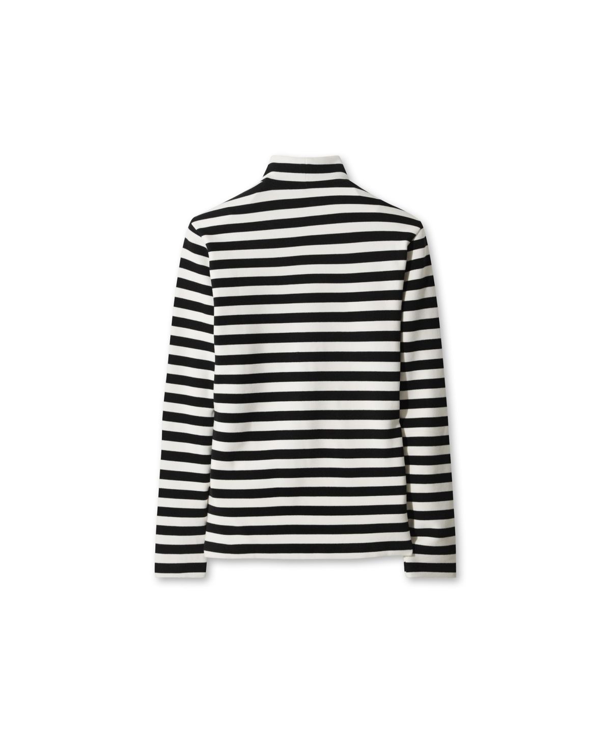 왁(WAAC) Women Stripe Peach Highneck Top WWTBW25805BKX