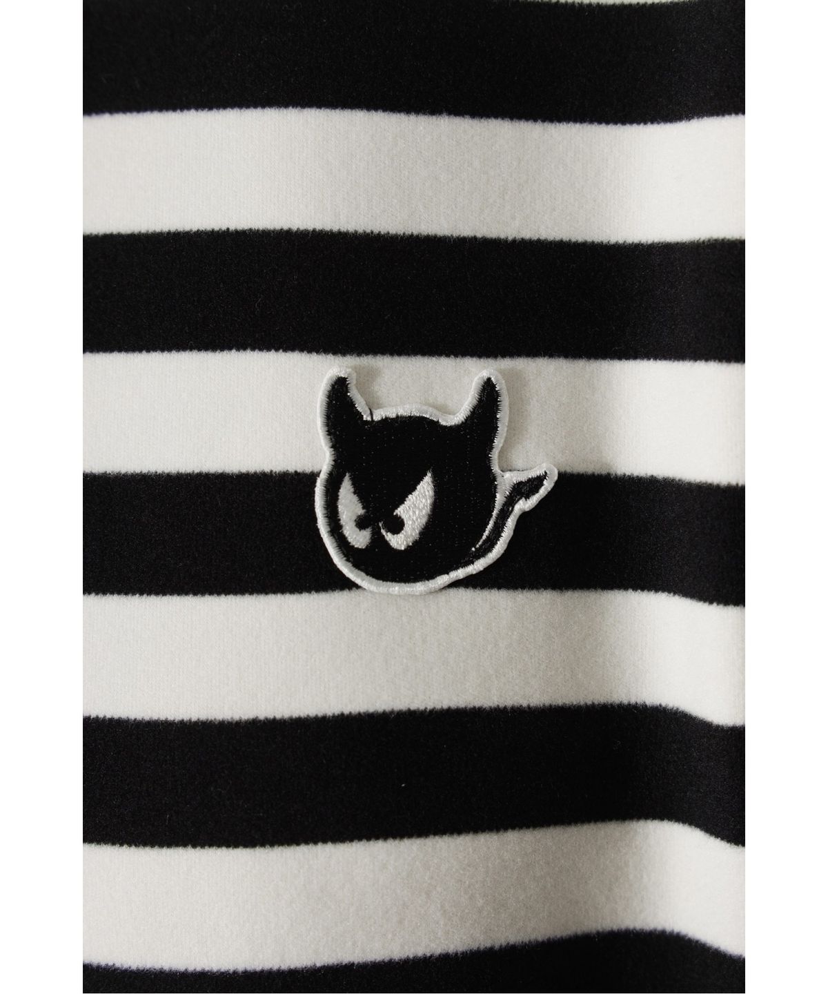 왁(WAAC) Women Stripe Peach Highneck Top WWTBW25805BKX