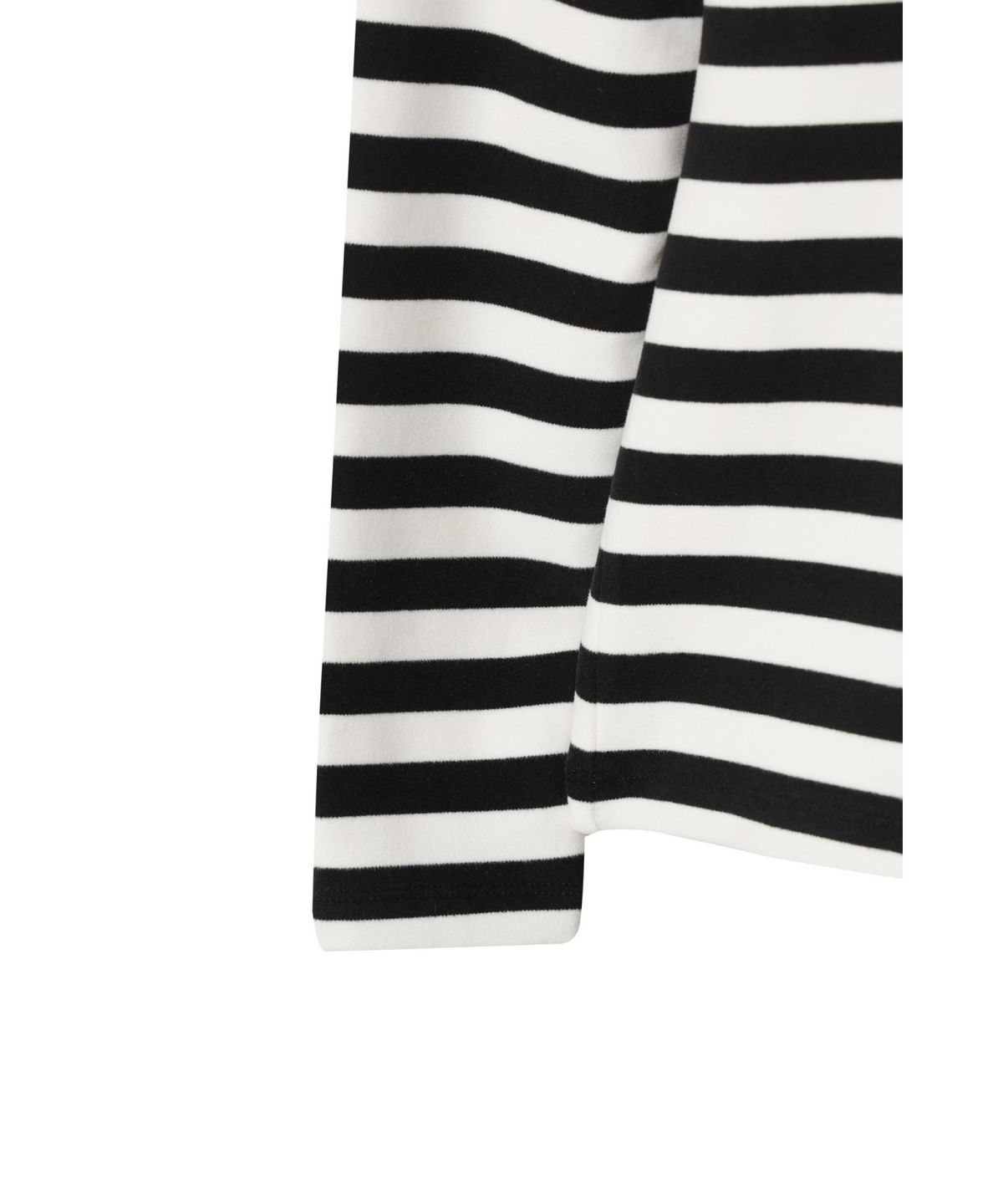 왁(WAAC) Women Stripe Peach Highneck Top WWTBW25805BKX
