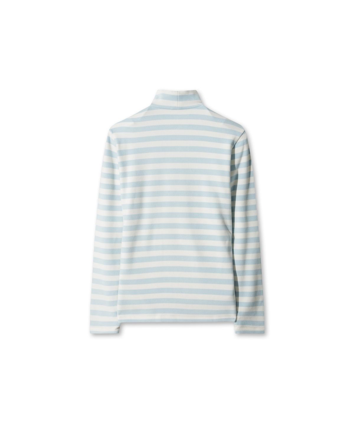 왁(WAAC) Women Stripe Peach Highneck Top WWTBW25805BUL