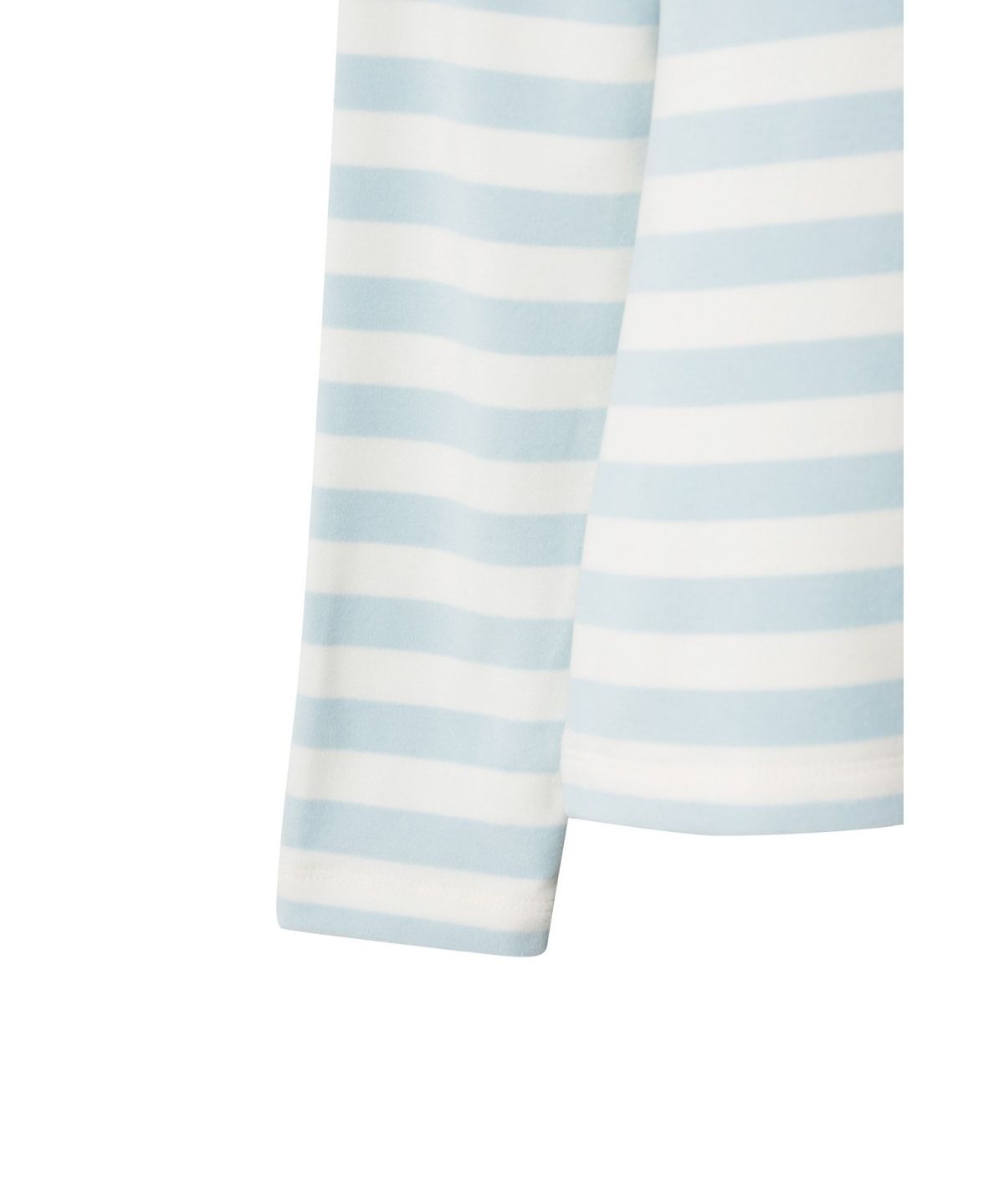 왁(WAAC) Women Stripe Peach Highneck Top WWTBW25805BUL