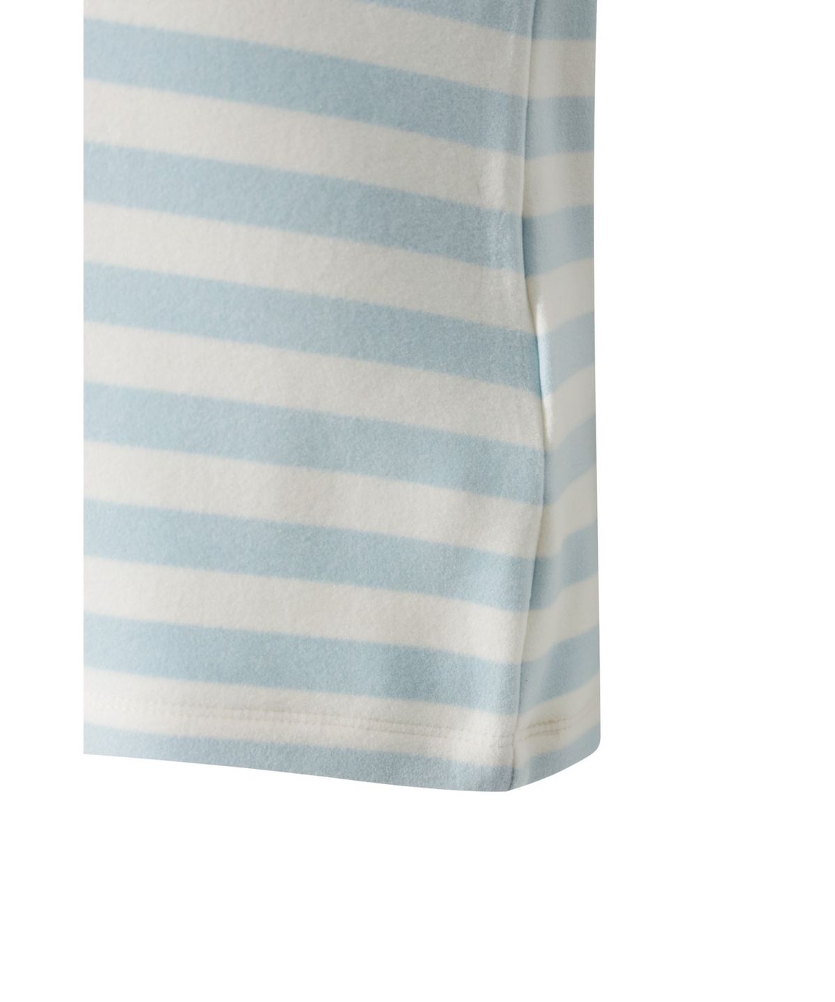 왁(WAAC) Women Stripe Peach Highneck Top WWTBW25805BUL