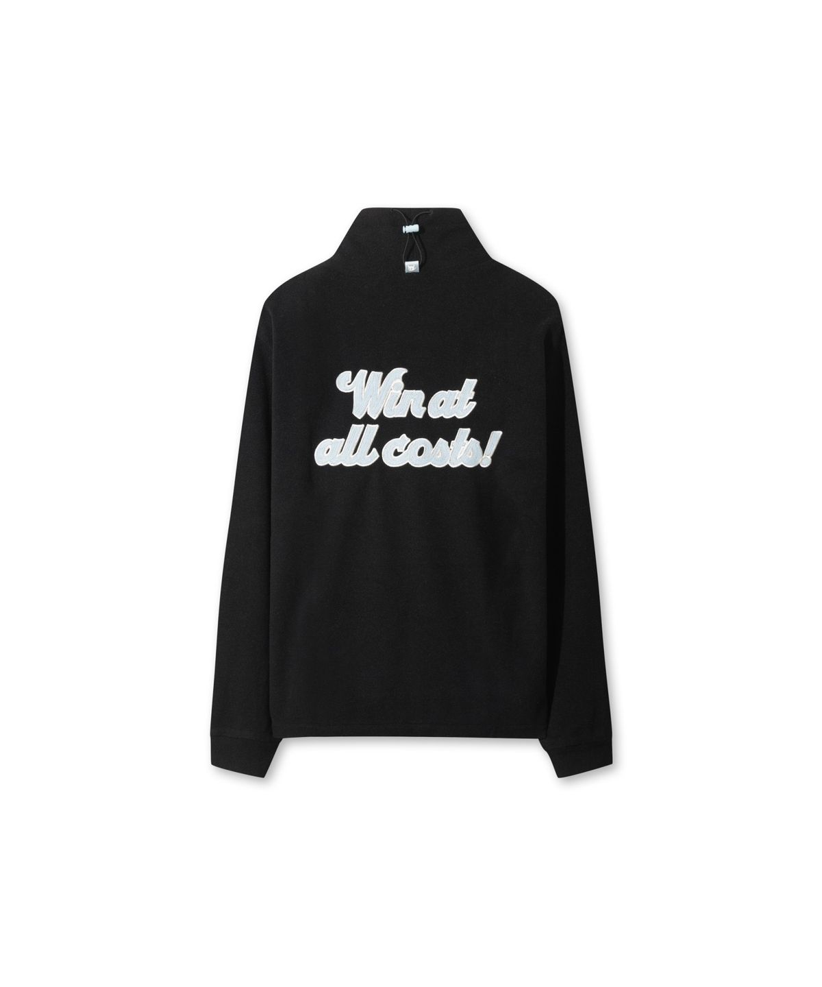 왁(WAAC) Women Polar Fleece Highneck Pullover WWTBW25802BKX