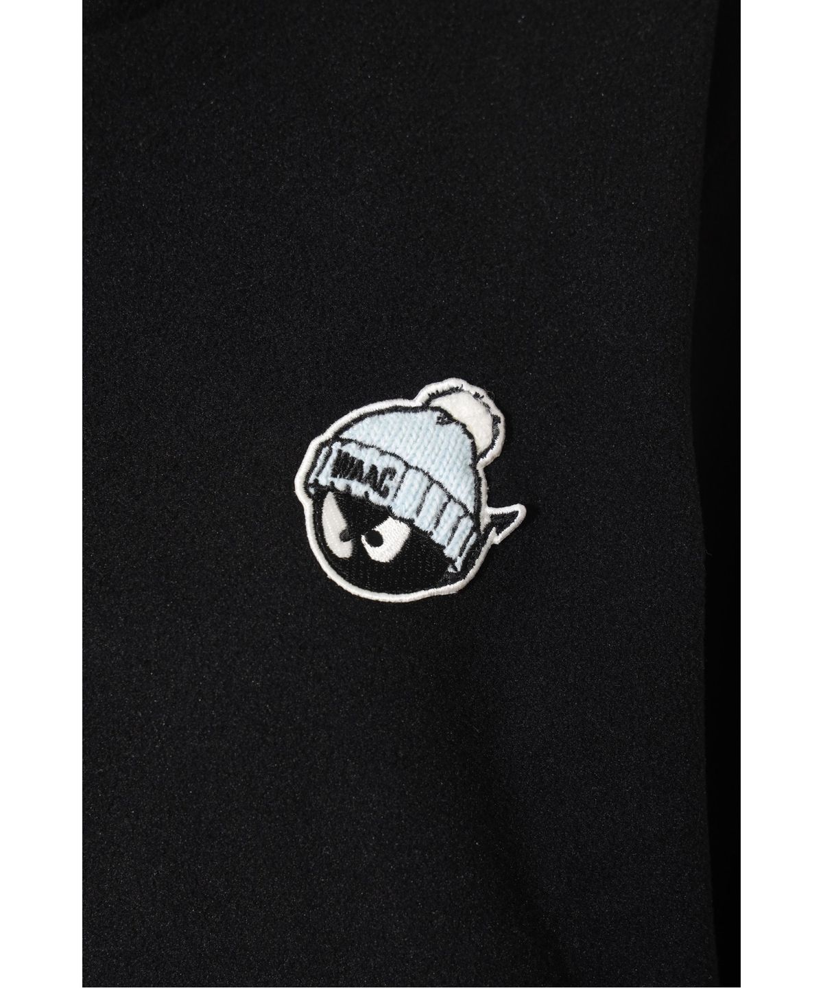 왁(WAAC) Women Polar Fleece Highneck Pullover WWTBW25802BKX
