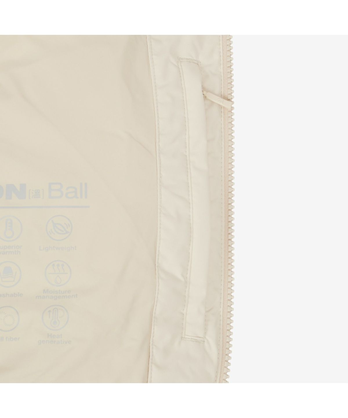 노스페이스(THE NORTH FACE) NJ3NR88C 여성 베일 온 자켓 CREAM BEIGE