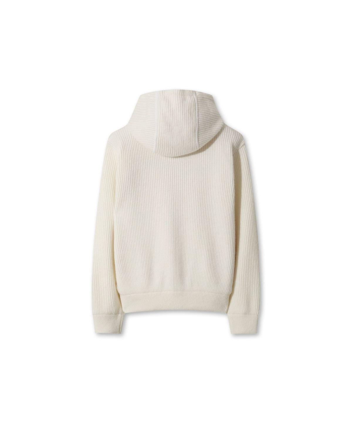 왁(WAAC) Women Brioche Knit Hooded Jacket WWWAW25806IVX