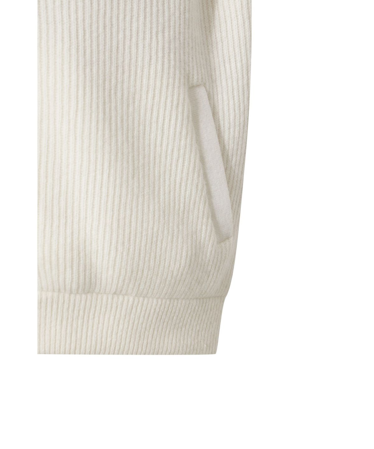 왁(WAAC) Women Brioche Knit Hooded Jacket WWWAW25806IVX