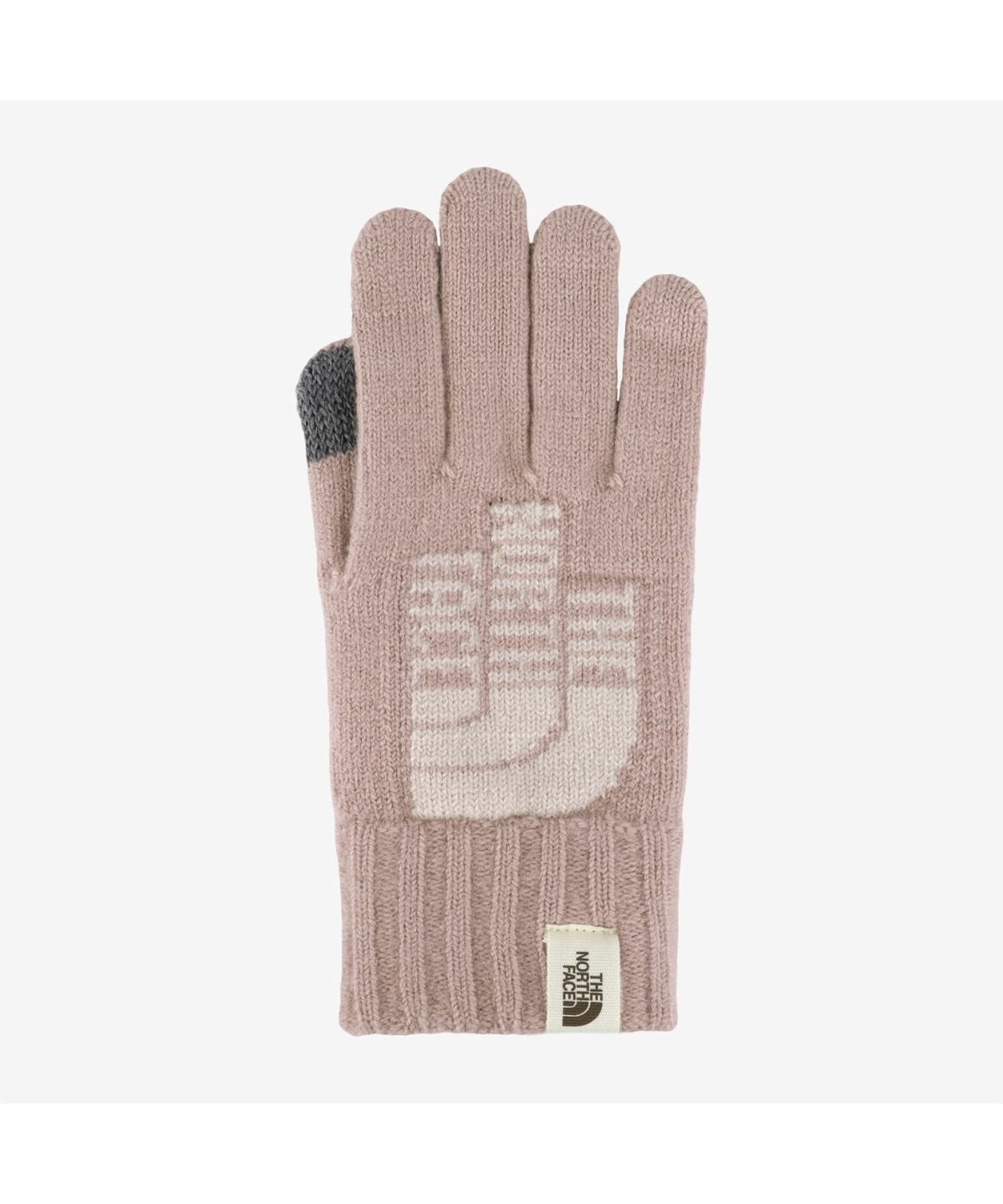 노스페이스(THE NORTH FACE) NJ3GR51K 화이트라벨 멜로우 니트 글러브 GRAYISH_PINK