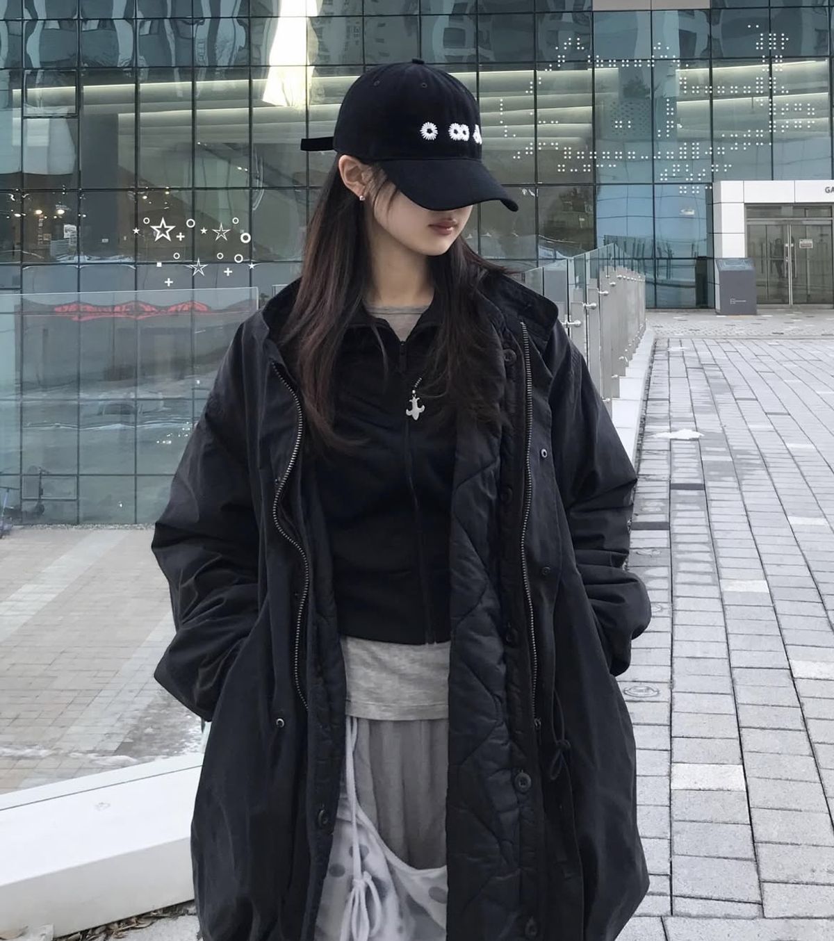 마이딥블루메모리즈(MY DEEP BLUE MEMORIES) Newvy Logo Peach Ball Cap (7 colors)