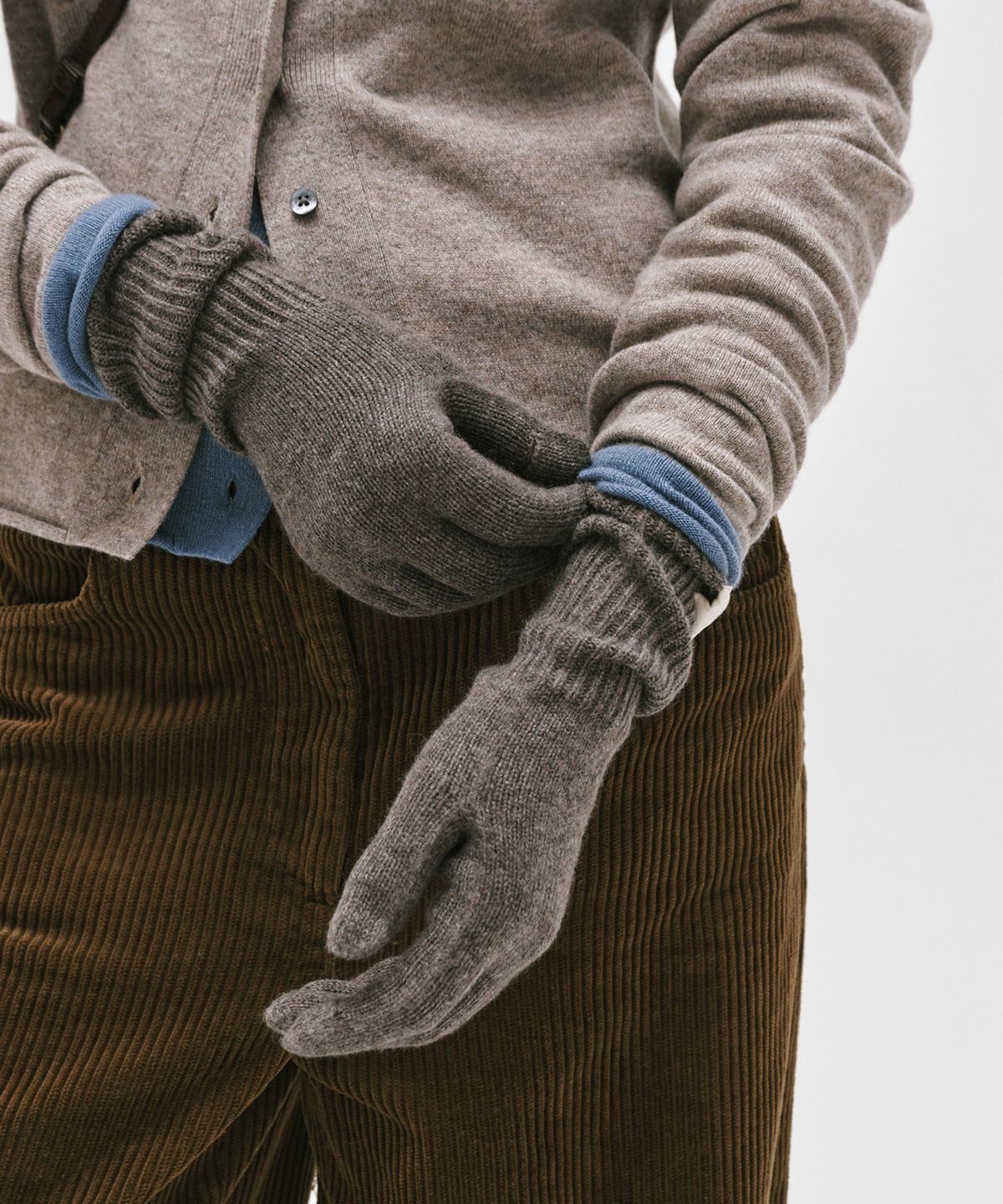 유르트(YURT) CASHMERE BLENDED GLOVES_5color