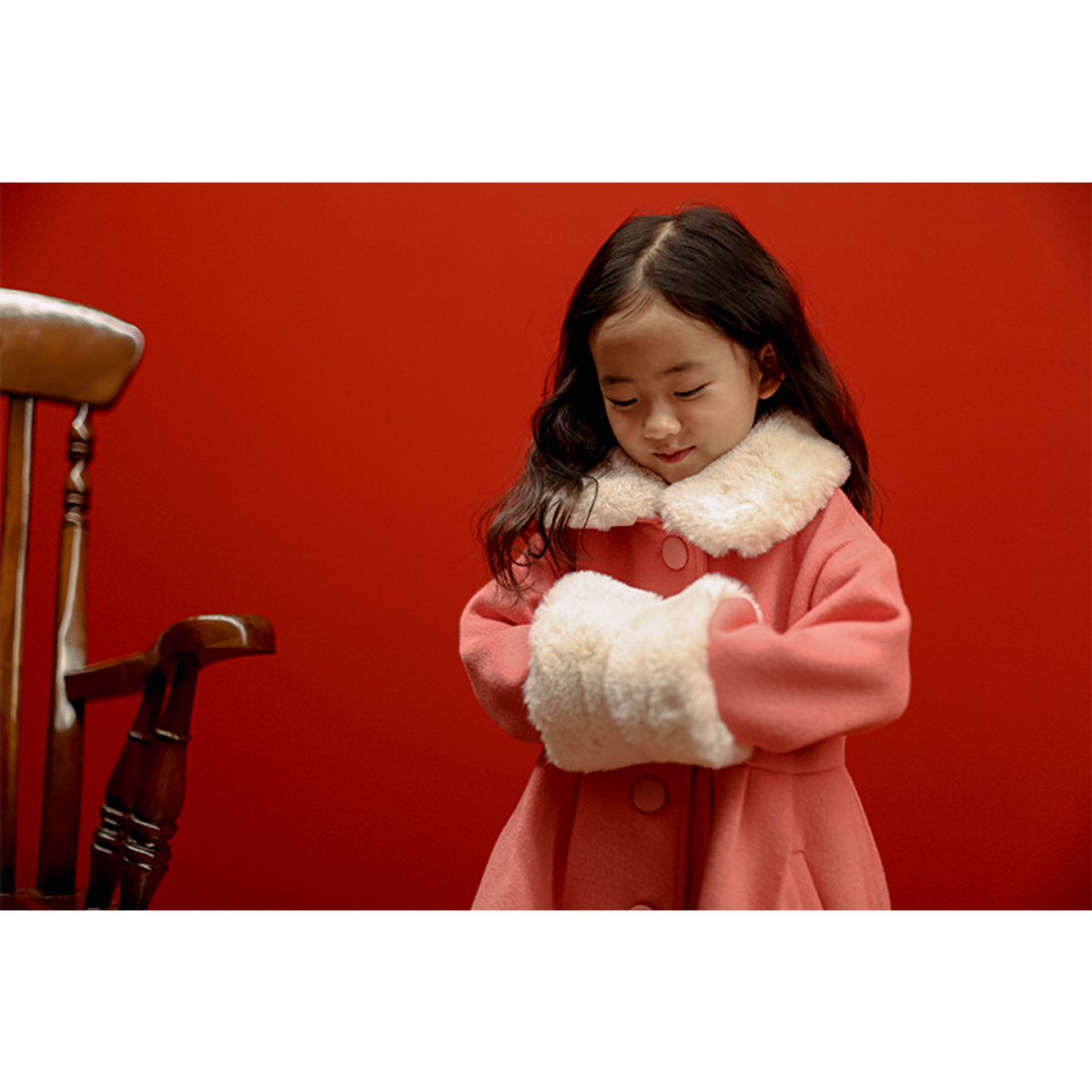 라메종드도도(LA MAISON DE DODO) Dodo Far North Coat ( Fuscia Pink )_ 여아용 코트