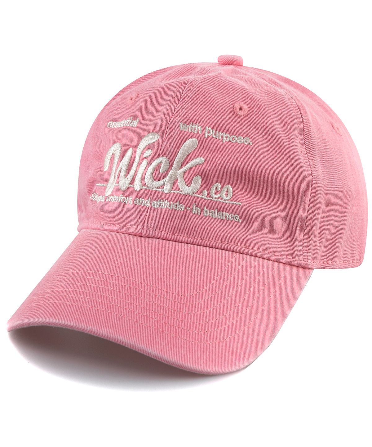 윅(WICK) Purpose 피그먼트 볼캡