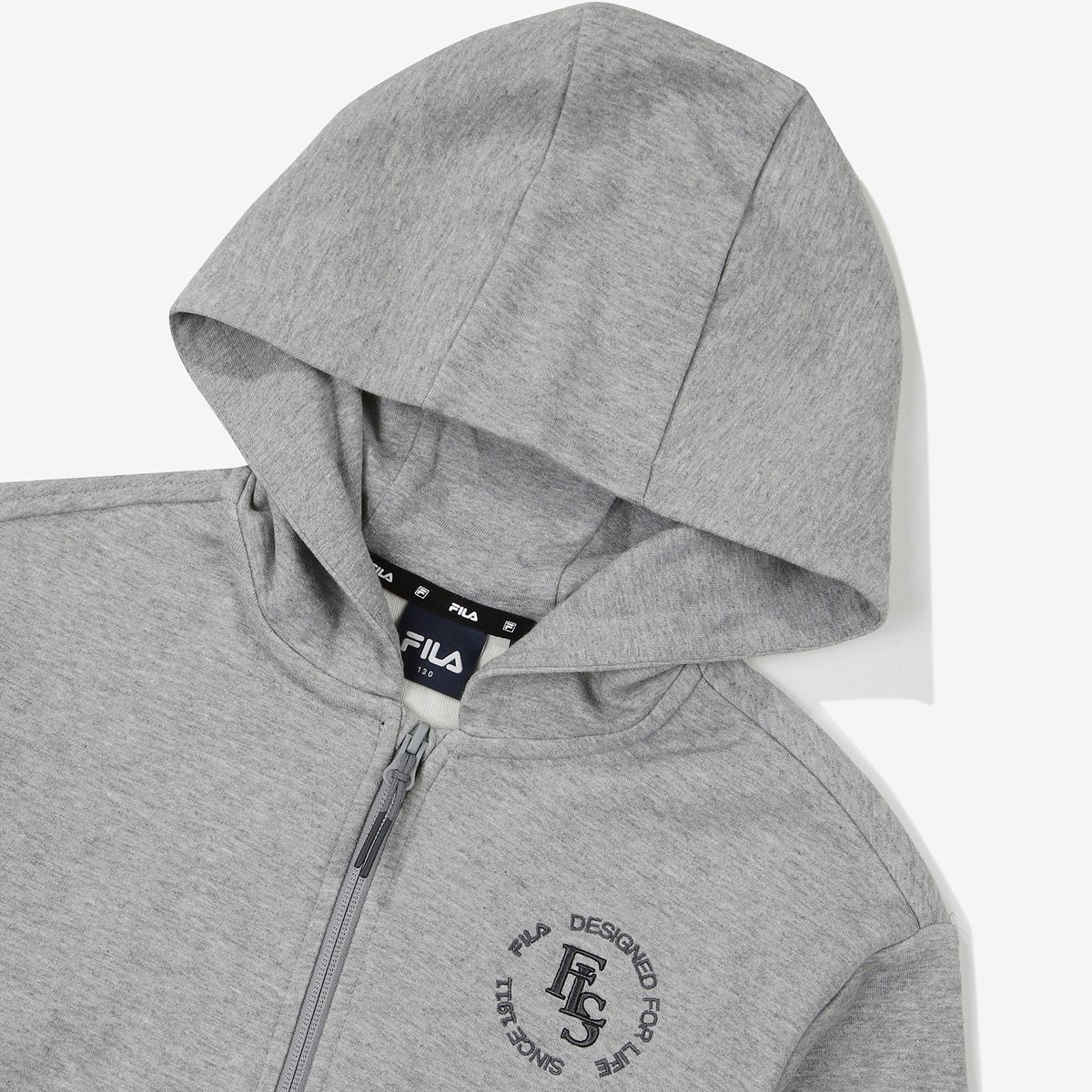 휠라 키즈(FILA KIDS) [세트할인] ESSENTIAL 핀턱 트레이닝 후드집업(FK2FTF3201XLML)