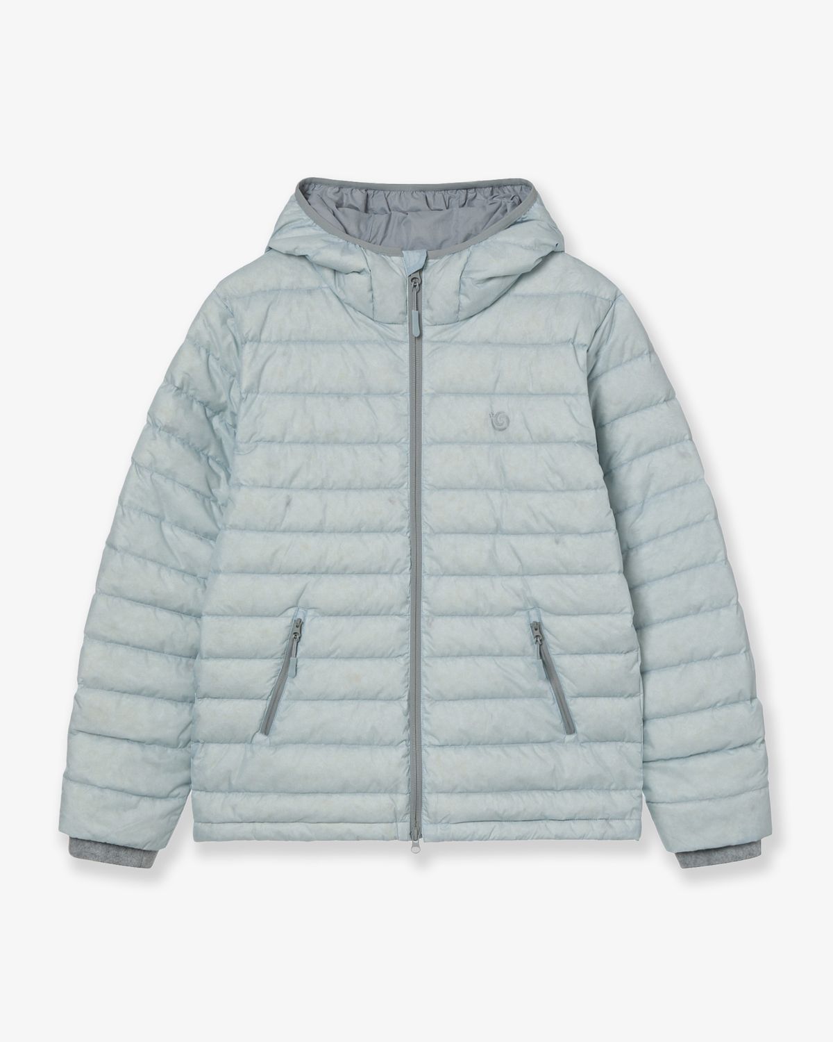 에이이에이이(AEAE) SYMBOL LIGHT DOWN JACKET [SKYBLUE]