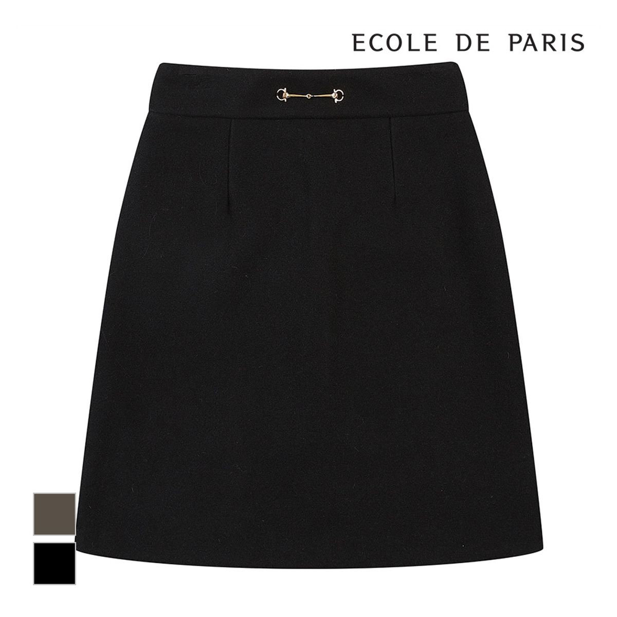 에꼴드파리(ECOLEDEPARIS) 골드장식 스커트_ZB2ZWSB062Z