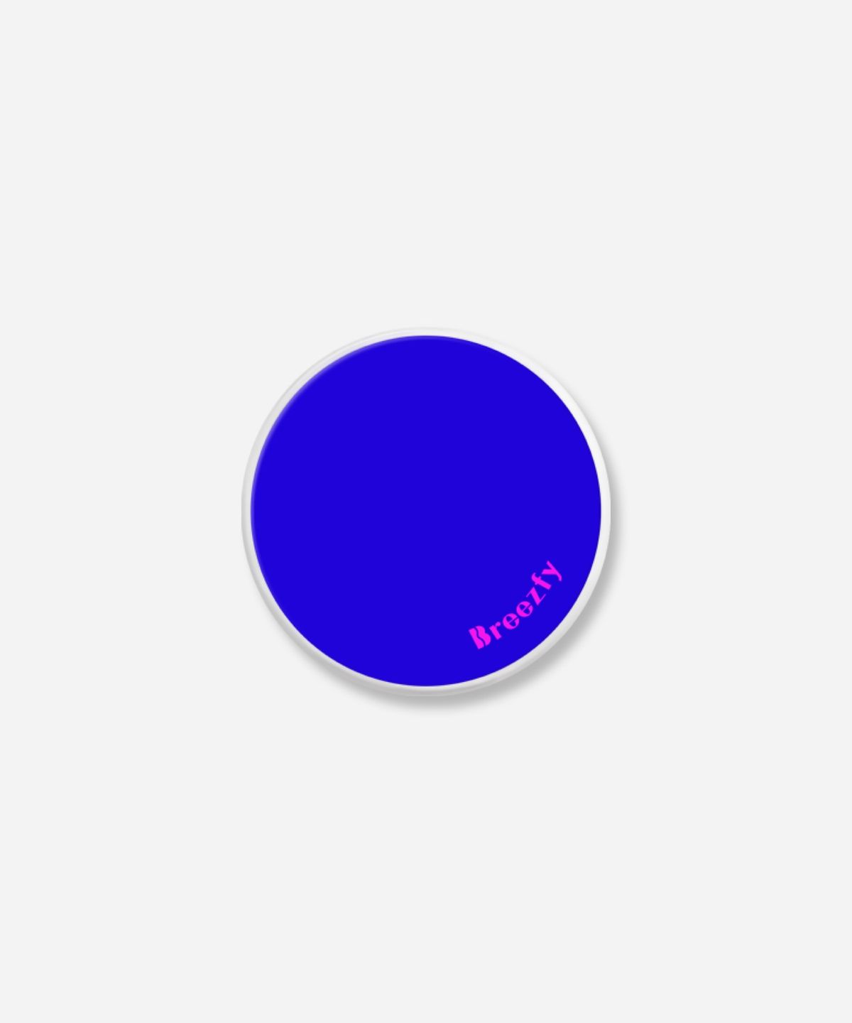 브리즈피(BREEZFY) OCEAN BLUE - 테이프 부착형 폰 그립 - 비비드 컬렉션