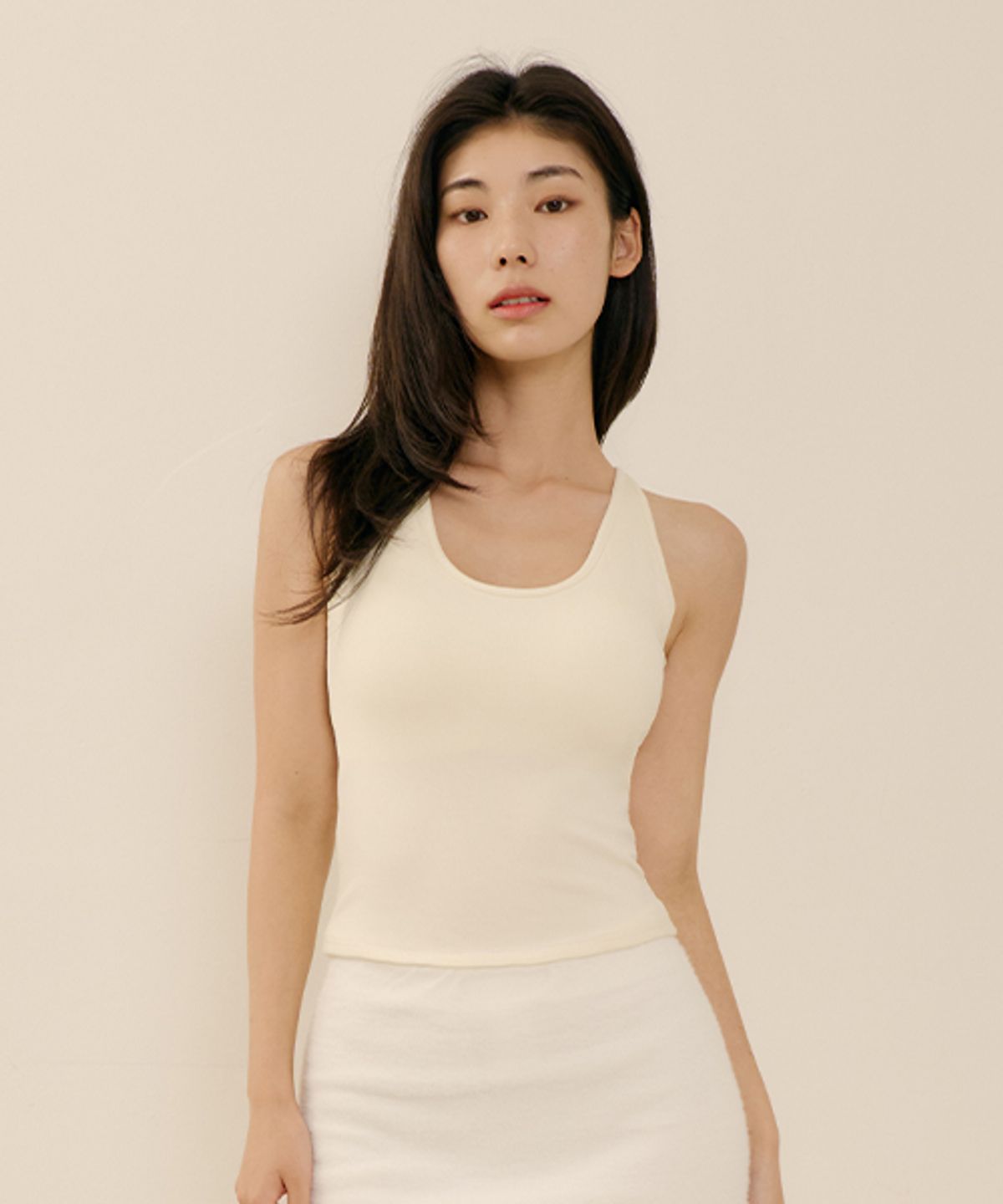 마른파이브(MARN5) 히트터치 홀터넥 기모 브라탑_4colors