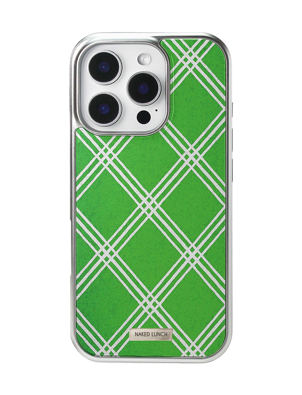 네이키드 런치(NAKED LUNCH) Green Cheongsam Bumper Case (+맥세이프/Set 할인/Z플립)