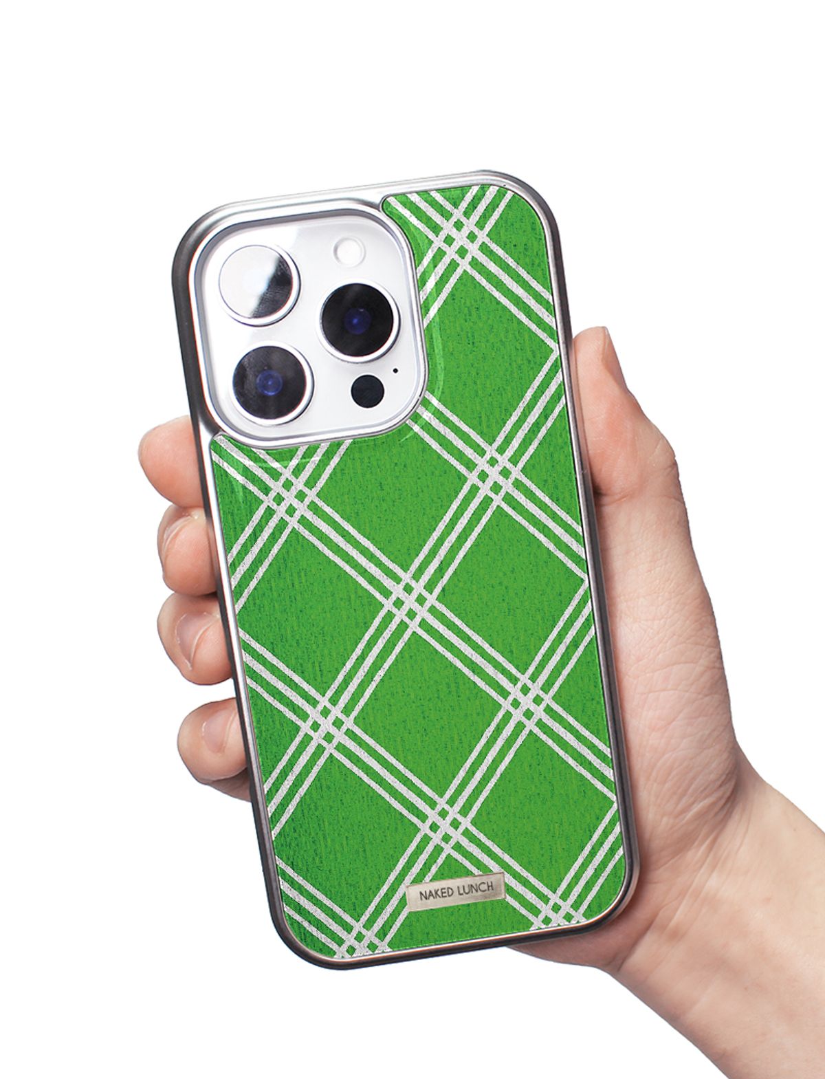 네이키드 런치(NAKED LUNCH) Green Cheongsam Bumper Case (+맥세이프/Set 할인/Z플립)