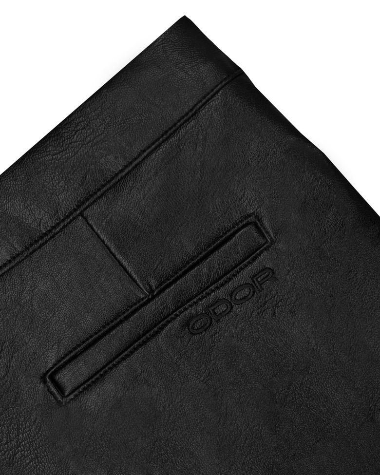 MUSINSA | ODOR Parel leather shorts