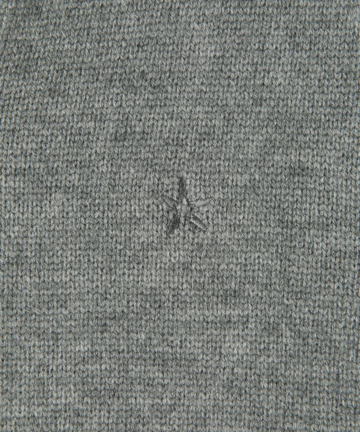 빠니깔레(PANICALE) 그레이 멜란지 오픈형 카라 베스트