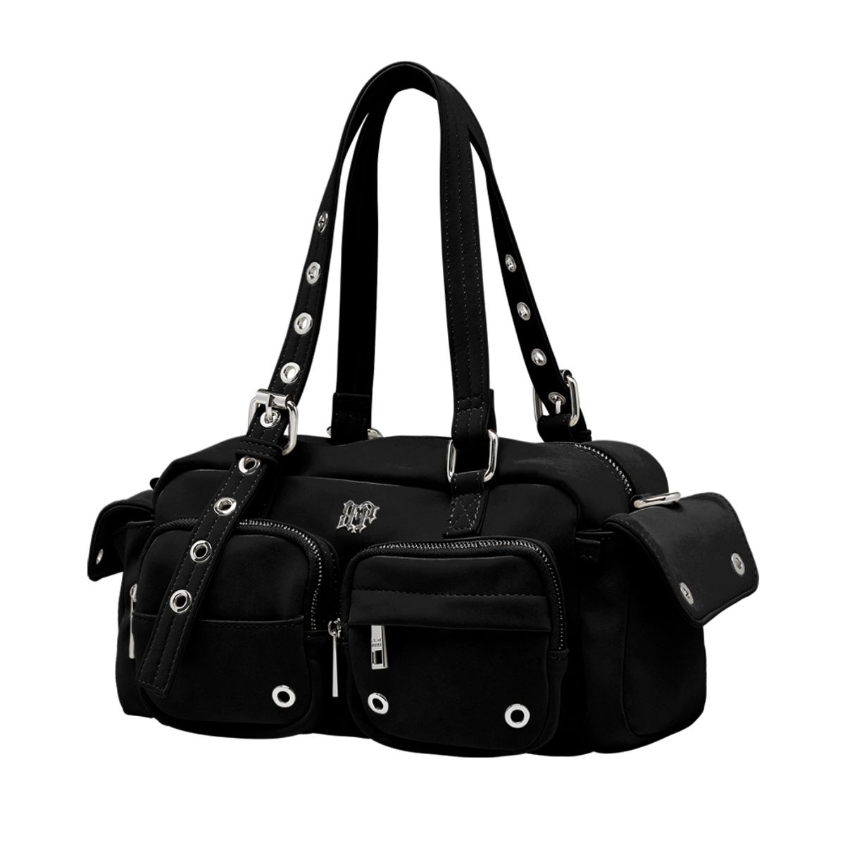 블랙 퍼플(BLACK PURPLE) 베이비 오버로드 백 Baby Overload Bag_Black