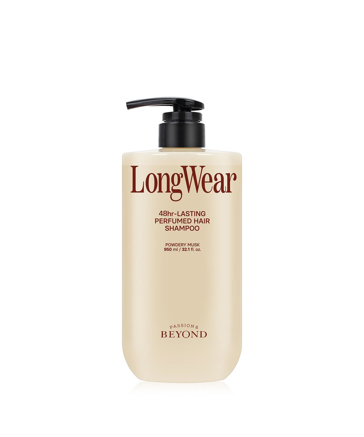 비욘드(BEYOND) 롱웨어 퍼퓸드 샴푸 파우더리 머스크 950ml