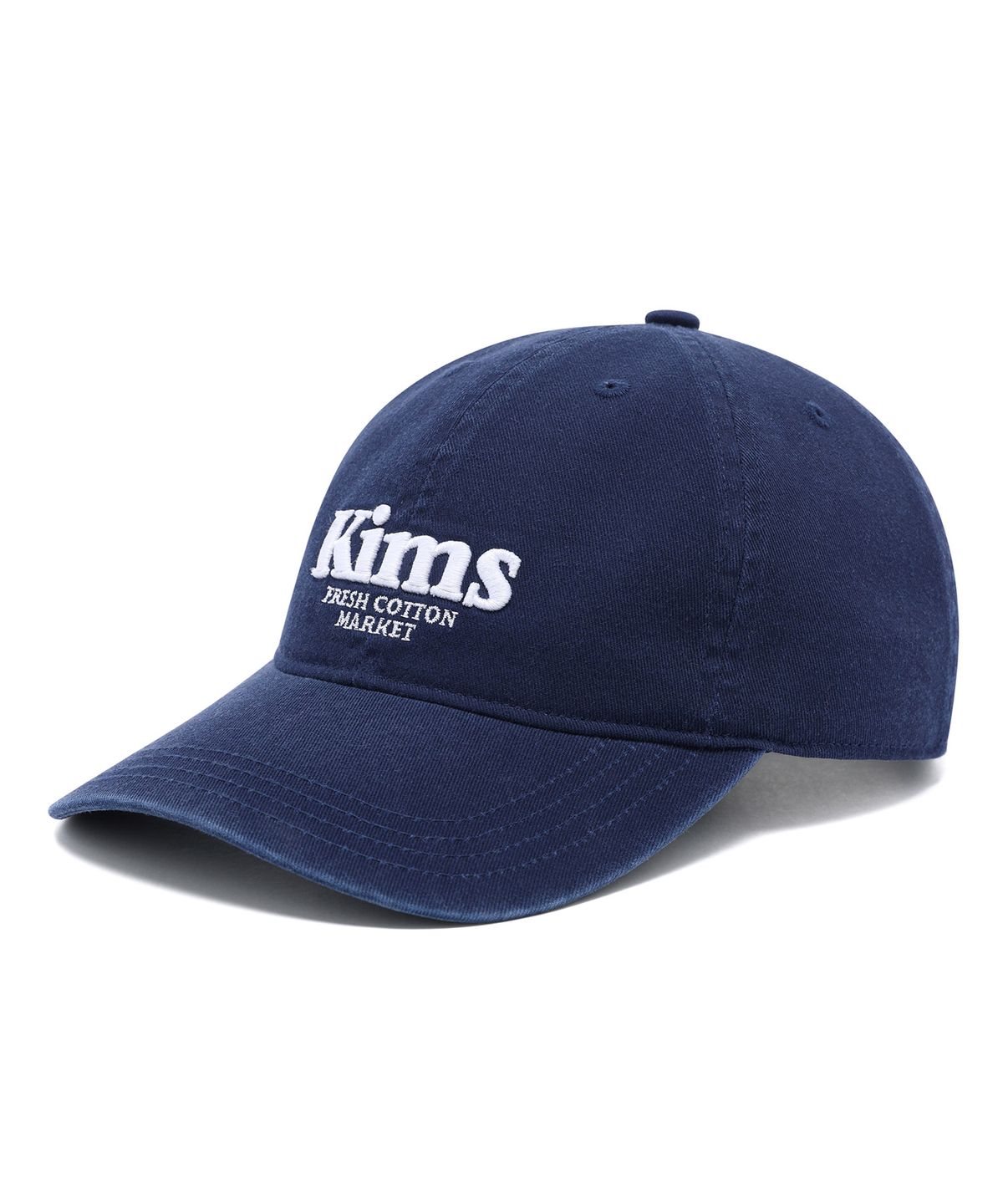 킴스 프레시 코튼 마켓(KIMS FRESH COTTON MARKET) Kims Bam Logo Ball Cap Navy