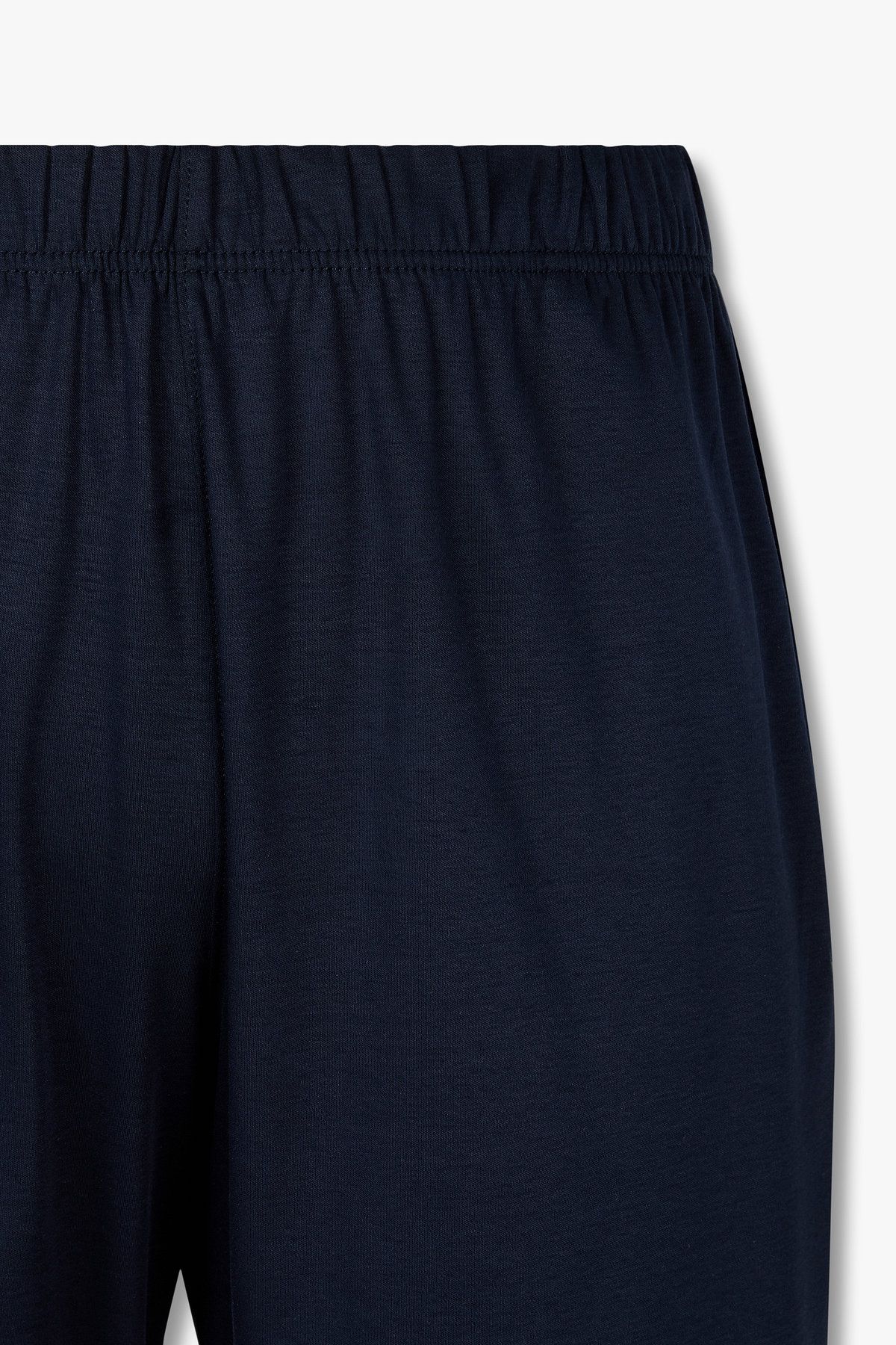 엠포리오 아르마니 언더웨어(EMPORIO ARMANI UNDERWEAR) 남성 이글 로고 자수 파자마 쇼츠_블루 0815331004