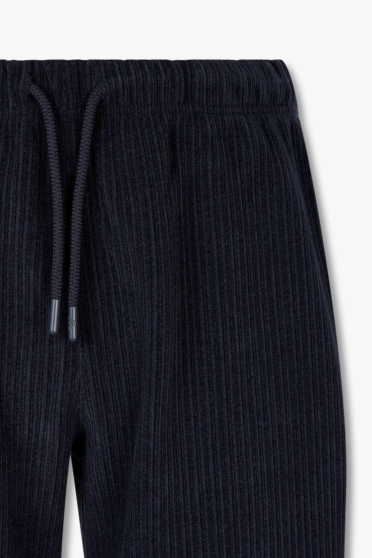 엠포리오 아르마니 언더웨어(EMPORIO ARMANI UNDERWEAR) 남성 드로스트링 코듀로이 라운지 팬츠_블루 0815332027