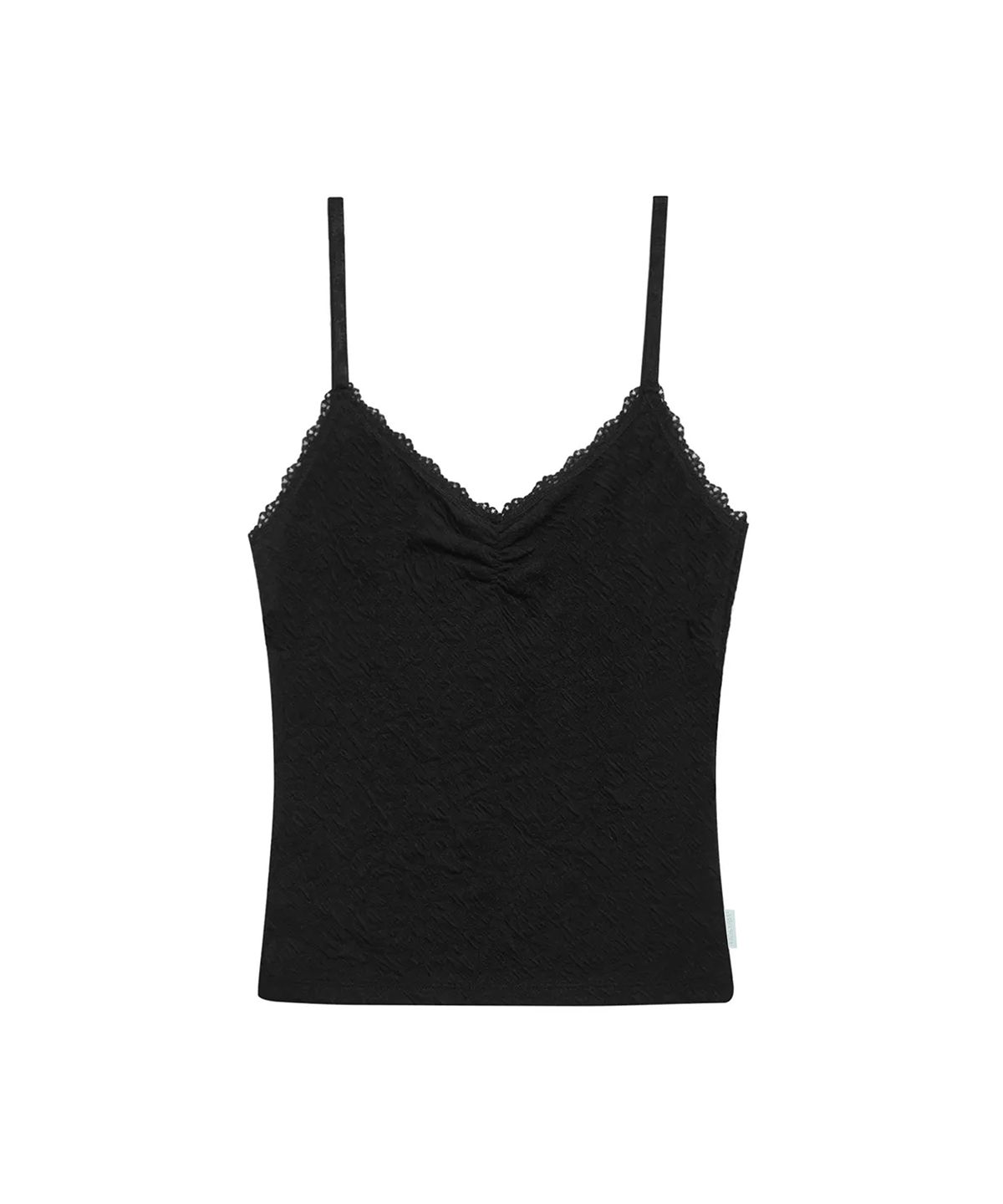 미레코(MIRECO) FLOWER EMBOSSED SLEEVELESS BLACK